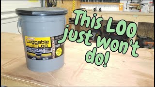 DIY Composting Toilet For The Truck Camper [upl. by Nnahtur]