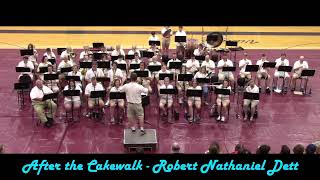 After the Cakewalk  Robert Nathaniel Dett  Star City Community Band  July 17 2022 [upl. by Nehcterg]