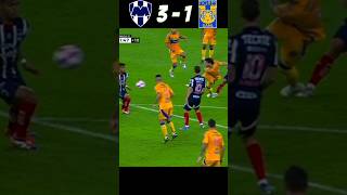 Monterrey vs Tigres J12 Apertura 2024 shorts futbol ligamx tigres monterrey [upl. by Claus]