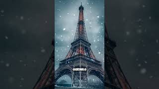 The Eiffel Tower Can Grow How Heat Affects This Iconic Landmark shorts [upl. by Astred]