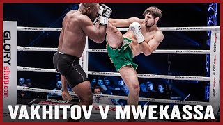 GLORY 35 Nice Artem Vakhitov vs Zack Mwekassa Light Heavyweight Title Fight [upl. by Gavra647]