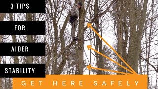 Saddle Hunting  Linemans Rope Safety and Climbing with AIDERS [upl. by Ackerley]