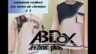 Cours de couture comment faire pour réaliser ces styles de chemise  1 [upl. by Inalaeham]