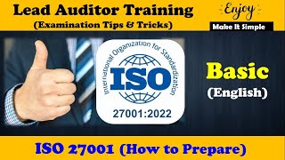 ISO 27001  Information Security Lead Auditor Certification Course How To Prepare for exam [upl. by Laerol]