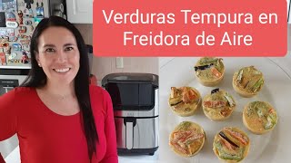 Verduras tempura en Freidora de Aire [upl. by Carma915]