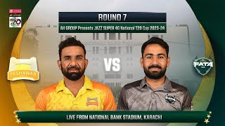 Live  Peshawar vs FATA  Match 59  National T20 202324  PCB [upl. by Kelwin]