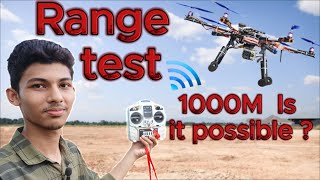 RC Microzone Transmitter Rang test microzone mc6c range test experiment diy [upl. by Anbul]