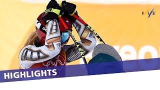 Pyeongchang Diaries  2  Ledecka won shock gold as Hirscher makes backtoback  Photorecap [upl. by Niroc]