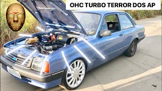 CHEVETTE OHC TURBO 300CV TERROR DOS AP [upl. by Ahsikat]