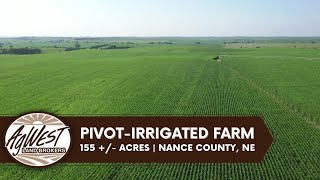 155  Acre PivotIrrigated Farm in Nance County NE [upl. by Pierpont]