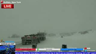 Buffalo Lake Effect Snow Live Stream Archive [upl. by Carpenter844]