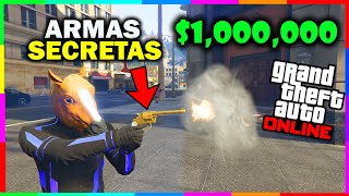 1000000 y 3 Armas SECRETAS GRATIS de GTA 5 Online COMO CONSEGUIRLO Guía Principiante GTA Online [upl. by Ekim]