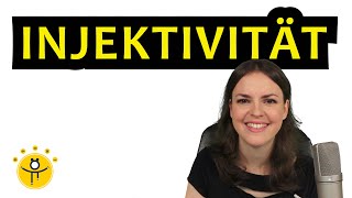 INJEKTIVITÄT beweisen – Gegenbeispiel finden INJEKTIVE Abbildung prüfen Beispiele [upl. by Nnyliram]