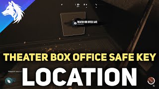 Theater Box Office Safe Key Location Nick The Usher Dead Island 2 [upl. by Hammad]