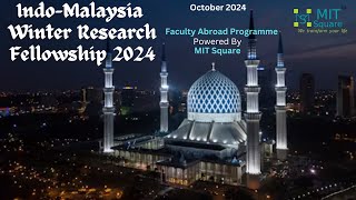 Malaysia  Faculty Abroad Programme 2024  Post Doctoral Fellows [upl. by Faith]