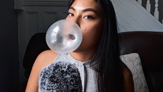 ASMR Gum Chewing Rambles  Mouth Sounds Relaxing [upl. by Marylynne]