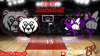 Bear River vs Box Elder Boys basketball [upl. by Gish]