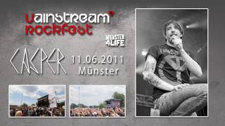 Casper live beim Vainstream Rockfest Festival  Wall of Death  1106 2011 Münster 4 Life [upl. by Nancee]