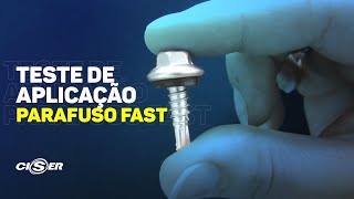 Teste de Aplicação  Parafuso FAST [upl. by Alikat]