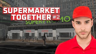 ON COMMENCE A DECORER LE MAGASIN SUPERMARKET TOGETHER 2 [upl. by Eillim641]