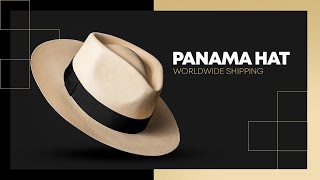 Video Original Authentic Panama Hat Montecristi Ecuador [upl. by Doniv]