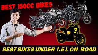 Best 150CC Bikes in India under 15 Lakh OnRoad Price  SR Motoworld [upl. by Adianes]