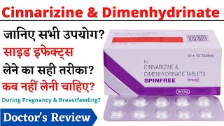 Cinnarizine and Dimenhydrinate Tablets Uses [upl. by Neibaf]