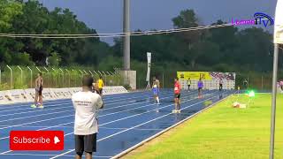 Seniors men 100m Heat 2 GNPC Ghana’s Fastest Human Finals Accra2024 [upl. by Eenafit]