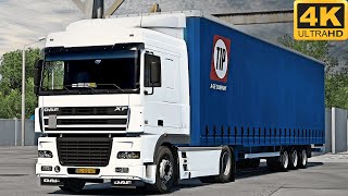 4K  ETS2 145  Promods  DAF XF95  Opole 🇵🇱 󠁧󠁢󠁳󠁣  Brno 🇨🇿 [upl. by Brendan]