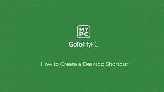 GoToMyPC  Desktop Shortcuts [upl. by Aikimat]