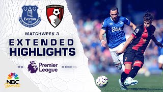 Everton v Bournemouth  PREMIER LEAGUE HIGHLIGHTS  8312024  NBC Sports [upl. by Koziel698]