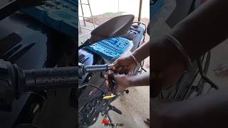 💂‍♂️ BSDDP Lever guard fitted in Pulsar N150 🏍️ ​⁠muhaisvlog shorts youtubeshorts [upl. by Yong]