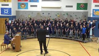 CS Porter Middle School 6th Grade Choir  Simple Gifts [upl. by Levania]