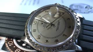 十點九分鐘錶ROLEX 16013 Datejust Enamel Dial Steel 1982年 勞力士恆動日誌型蠔式搪瓷錶面男庄錶 [upl. by Schoenfelder]