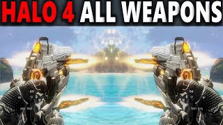 HALO 4  All Weapons Showcase PC 1440p [upl. by Anileda]