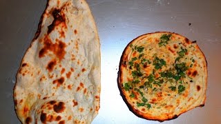 Naan Making in Tandoor In Indian Restaurant  Cooking North Indian Food [upl. by Gravante]