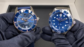 Omega Seamaster 300M vs Breitling Superocean Heritage [upl. by Aleemaj]