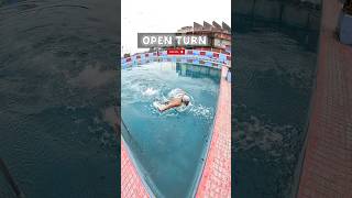 Open turn in Butterfly Swimming 🏊🏻‍♀️ Swimming Tips swimmingtips swimmingpool swim swimming [upl. by Vivianna779]