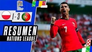 portugal vs polonia 3  1 resumen [upl. by Micheal]