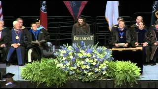 Belmont U Graduation Summer 2011 Scripture [upl. by Justine]