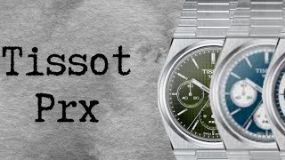 Watch Talk Reactions To The Tissot PRX Chronograph Green Waffle [upl. by Buseck]