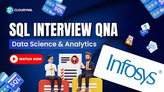 SQL Interview QnA  Asked In Infosys  Data Science  Data Analytics [upl. by Maxine]