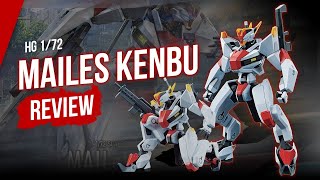 REVIEW GUNDAM Chi Tiết Mẫu HG 172 MAILES KENBU  Kyoukai Senki  AMAIM WARRIOR [upl. by Joceline614]