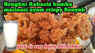 BUMBU RESEP MARINASI AYAM CRISPY DENGAN AIR SUSURENYAH [upl. by Philender143]