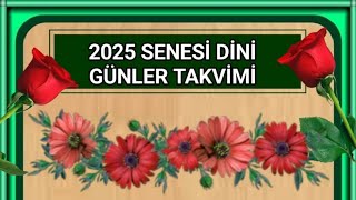 2025 yılı dini günler Rabbim Kavuşmayı Hepimize Nasip Etsin inşallah dinigünler shorts [upl. by Ennirak]