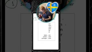 SWEDISH GRAMMAR EXERCISES 006 for beginners by book Form i fokus del 1 med mossmark swedish [upl. by Eilsel]