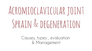 Acromioclavicular joint problems  Darlene  urdu amp Hindi [upl. by Eeuqram931]