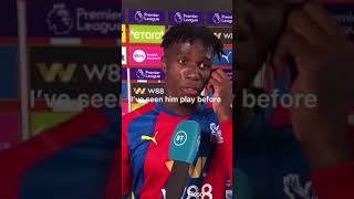 Zaha’ thoughts on his battle with Tanganga 😂🤣 [upl. by Ayenat77]