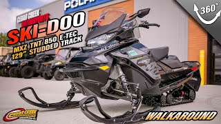 Walkaround  2018 SkiDoo MXZ® TNT® Ripsaw 125 Rotax® 850 ETEC® REV Gen4 Black [upl. by Gniliem720]