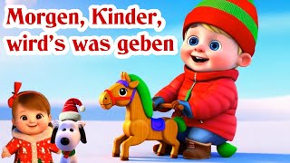 Morgen Kinder wird’s was geben 🎁 Weihnachtsklassiker zum Mitsingen und Freuen  Sing mit 🌄 [upl. by Latsyrcal]